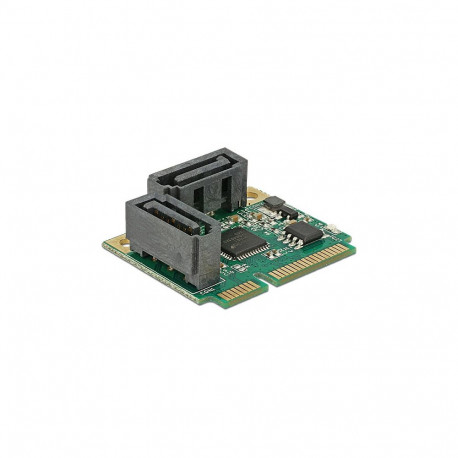 Mini PCIe poolmõõdus 2 x SATA 6 Gb/s