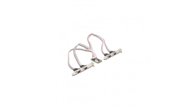 "Mini PCIe I/O full size 4 x Seriell RS-232"