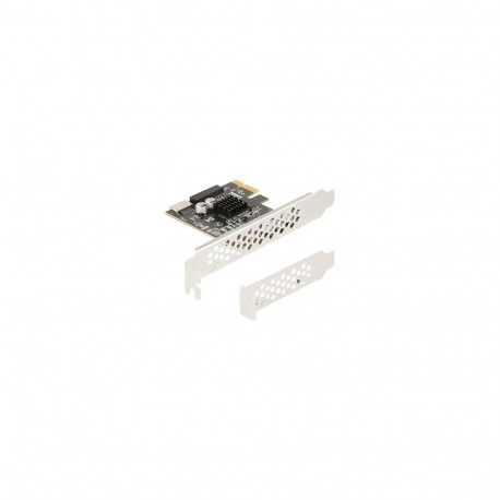 "PCI Express x1 Karte zu 1 x intern USB 5 Gbps Typ-E Key A und 1 x 19 Pin Pfostenstecker - Low Profi