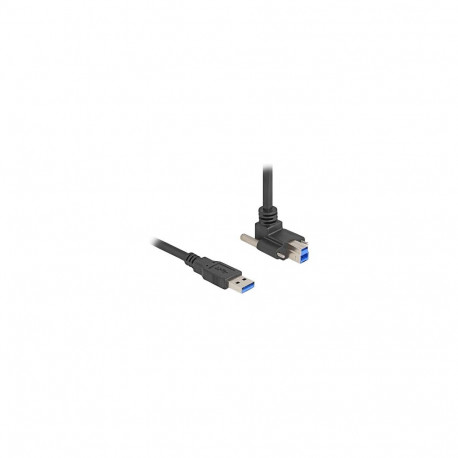 "Delock USB 5 Gbps Kabel USB Typ-A Stecker gerade zu USB Typ-B Stecker mit Schraubenabstand 22 mm 90