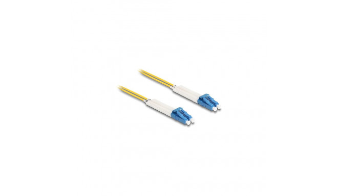 "Delock LWL Kabel LC Duplex zu LC Duplex Singlemode OS2 winkelbar 3 m"