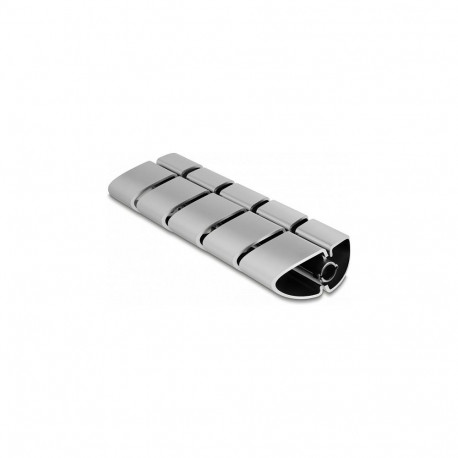 "Befestigungselement für Kabelkanal 75 x 45 mm 5 Stück silber"