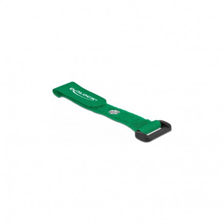 Takjakinnitusega kaabliköidised aasa ja kinnitusöösiga L 150 x B 20 mm, rohelised, 5 tk