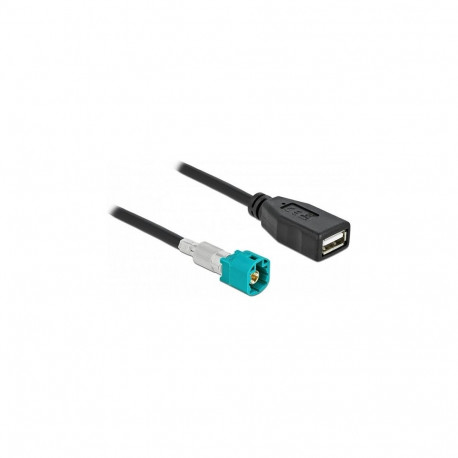 "Kabel HSD Z Stecker zu USB 2.0 Typ-A Buchse 1 m Premium"
