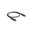 "Delock USB 10 Gbps Kabel USB Type-C™ zu USB Type-C™ 0,5 m PD 3 A E-Marker"