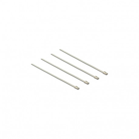 Delock roostevabast terasest kaablisidemed L 200 x B 4,6 mm 20 tk