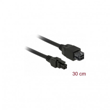"Delock Micro Fit 3.0 4 Pin Verlängerungskabel Stecker > Buchse 30 cm"