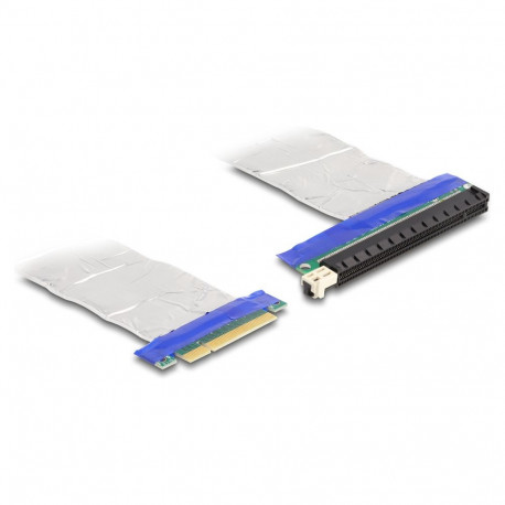 "Delock Riser Karte PCI Express x8 Stecker zu x16 Slot mit Kabel 20 cm"