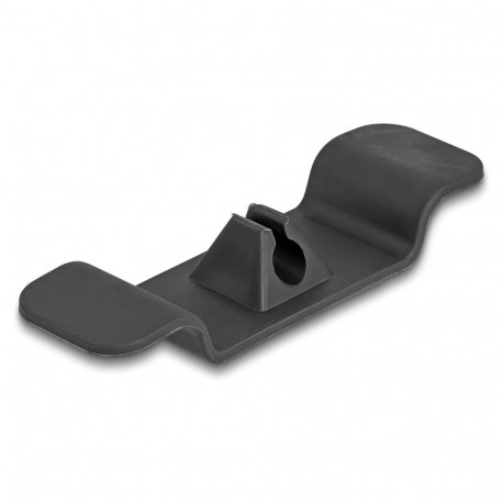 "Delock Kabelhalter Clip selbstklebend Set 3 Stück schwarz"
