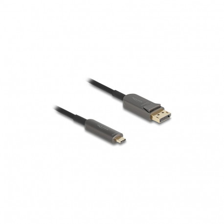 "Delock Aktives Optisches Kabel USB Type-C™ zu DisplayPort 8K 60 Hz 40 Gbps 25 m"