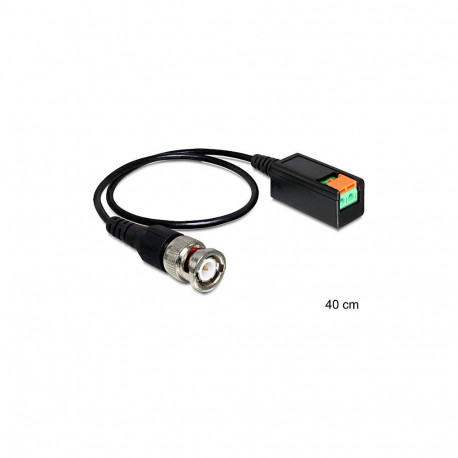 "Kabel BNC Stecker > Terminalblock 2 Pin"