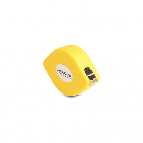 "Delock RJ45 Aufrollkabel Cat.6A STP 1,5 m schwarz / gelb"