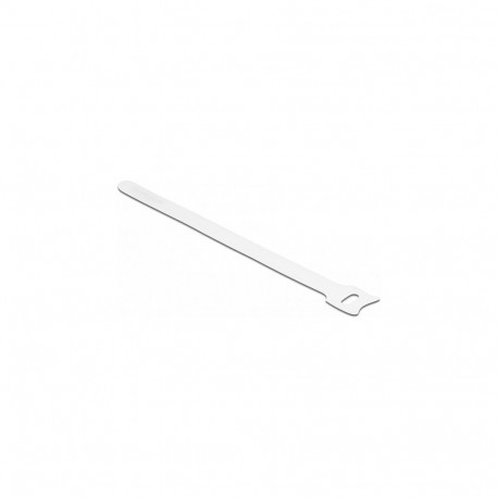 Takjakinnitusega kaablisidemed 200 x 12mm 10 tk, valged