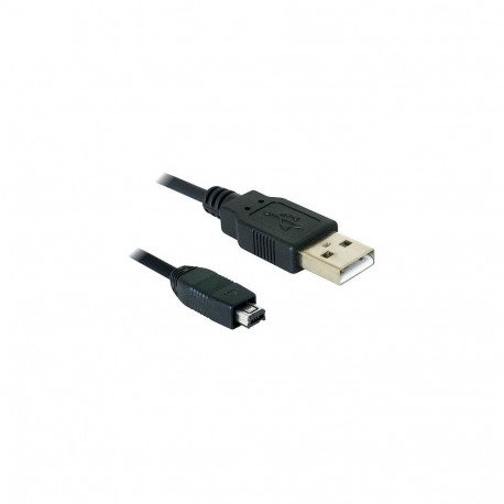 "Delock Kabel USB-B mini 4 Pin Hirose Stecker zu USB-A Stecker 1,5 m"