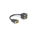 Monitori DVI(25) -> 2x DVI(25) ST-BU