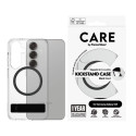 "CARE Feature Case Clear Kickstand & QI Compatible Galaxy S25"