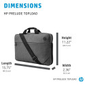 "HP Prelude Top Load bis 39,6cm 15.6"" Notebooktasche Grau"