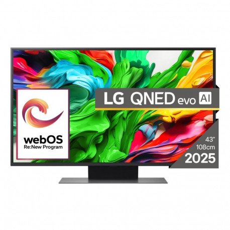 LG TV Set||43"|4K/Smart|3840x2160|Wireless LAN|Bluetooth|webOS|Black|43QNED86A3C