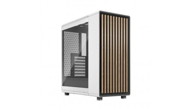 Fractal Design North Chalk White TG Clear Tint