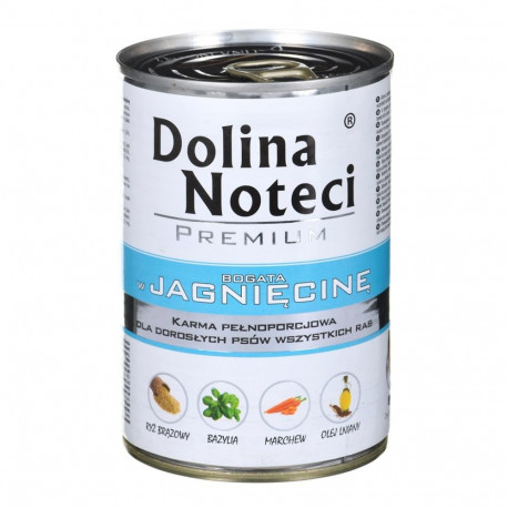 DOLINA NOTECI Premium lambaliha sisaldusega märg koeratoit 400 g