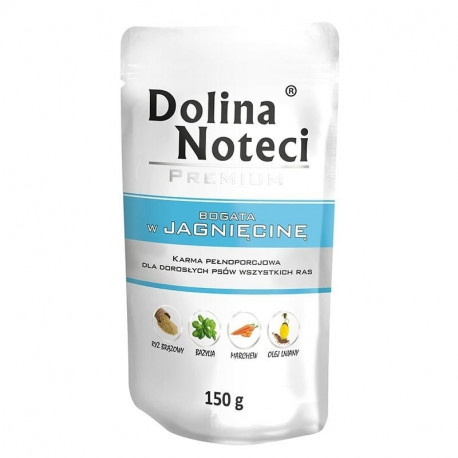 DOLINA NOTECI Premium Lambalihaga - Märg koeratoit - 150 g