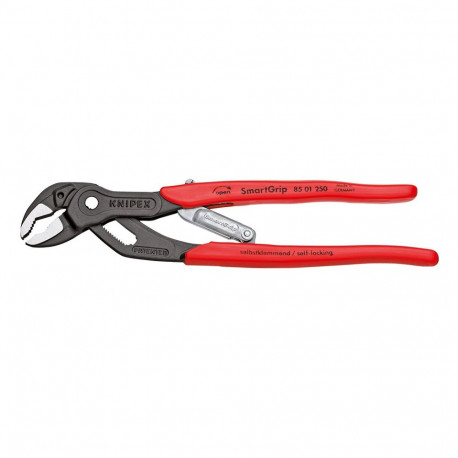 SmartGrip 85 01 250 , Rohr- / Wasserpumpen-Zange (rot, gezahnte Griffflächen)