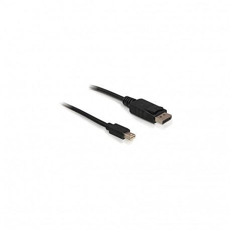 DeLOCK Adapter - miniDP - DisplayPort - 1 metr - czarny