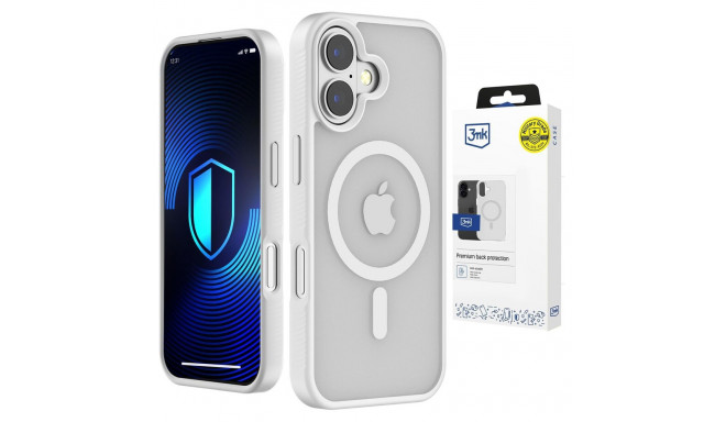 3mk Smoke MagCase for iPhone 17 - white-translucent