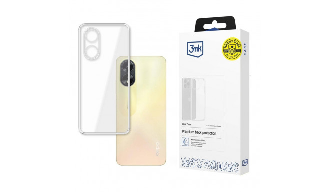 3mk Clear Case for Oppo A38 - transparent