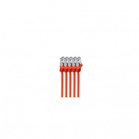 shiverpeaks BS75513-R-SET5 networking cable Red 3 m Cat7 S/FTP (S-STP)