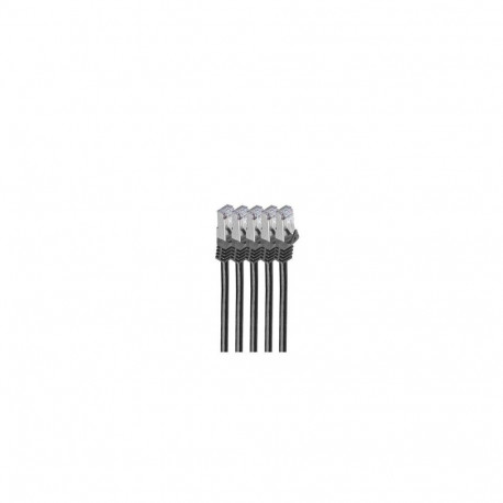 shiverpeaks BS75512-S-SET5 networking cable Black 2 m Cat7 S/FTP (S-STP)