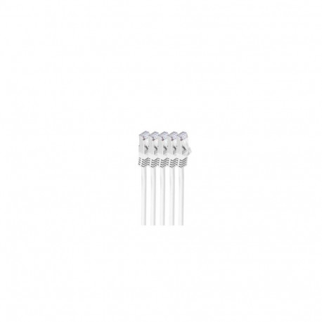 shiverpeaks BS75511-0.5W-SET5 networking cable White 0.5 m Cat7 S/FTP (S-STP)