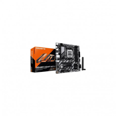 GIGABYTE B840M D3HP WIFI6E Motherboard - AMD Ryzen 9000 CPUs, 8+2+2 Phases VRM, up to 8200MHz DDR5(O