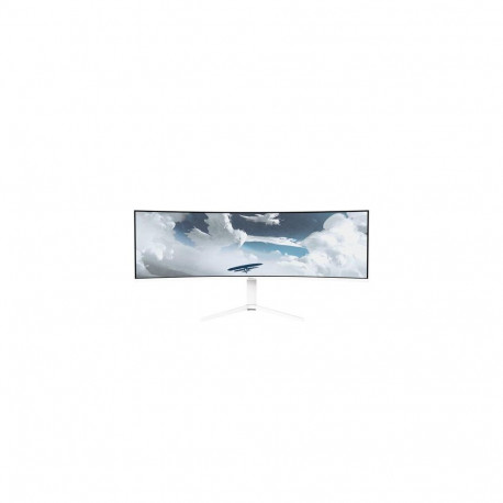 Arozzi Nova 49” Curved computer monitor 124.5 cm (49") 5120 x 1440 pixels Dual QHD LED Whit