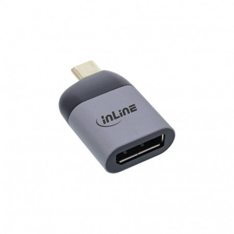 InLine USB Display Converter, USB-C male to DisplayPort female 8K60Hz