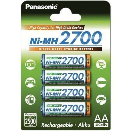 Panasonic/SANYO Model Building Battery 2er Series f1x2 AA 2700mah 2,4v Ni-MH Lötfahne