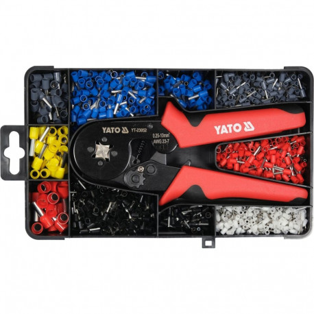 Crimping Pliers For Cord-End Terminals YT-23052 YATO