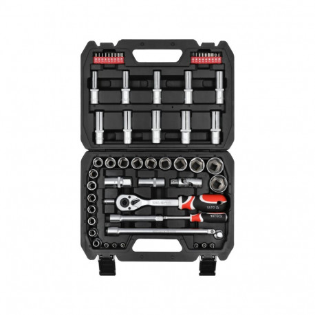 Tööriistakomplekt 1/2" 1/4" (60 tk.) YT-12660 YATO