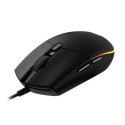 MOUSE USB OPTICAL G102 LIGHTSY/BLACK 910-005823 LOGITECH