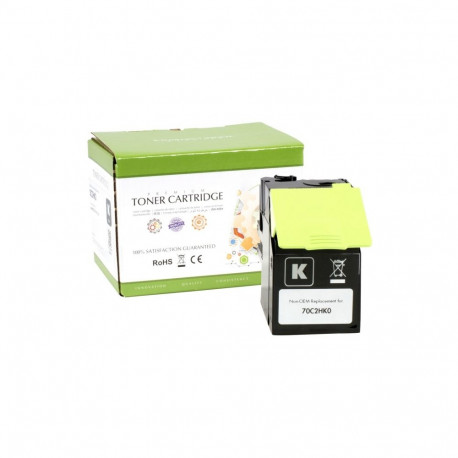 Compatible Static-Control Lexmark 702HK (70C2HK0) Black, 4000 p.
