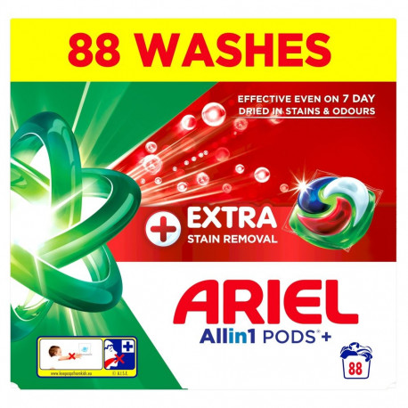 ARIEL EXTRA CLEAN LAUNDRY CAP 88PCS