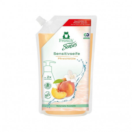 HAND SOAP FROSCH PEACH REFILL 500ML