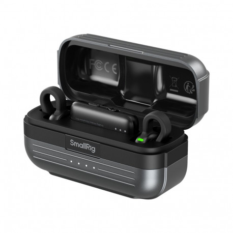 SmallRig 5717 S70-C2 Wireless Microphone with USB-C Adapter for Phones (Black)