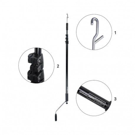 Kupo KCP-206 Telescopic Operating Pole ( 1.9~6.4M)