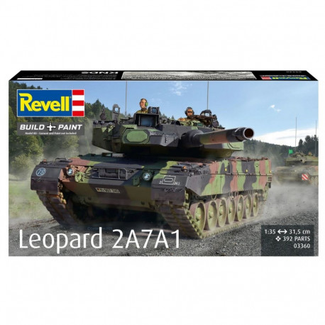 Plastikmudel Leopard 2A7A1