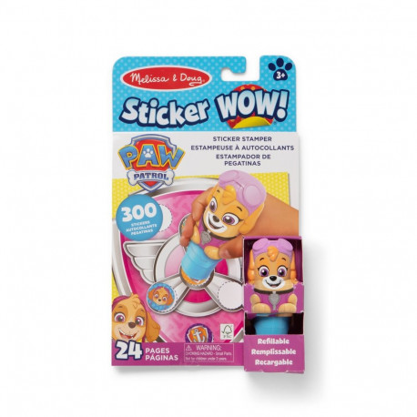 MELISSA&DOUG Sticker WOW! Activity Pad Set - Skye Paw Patrol