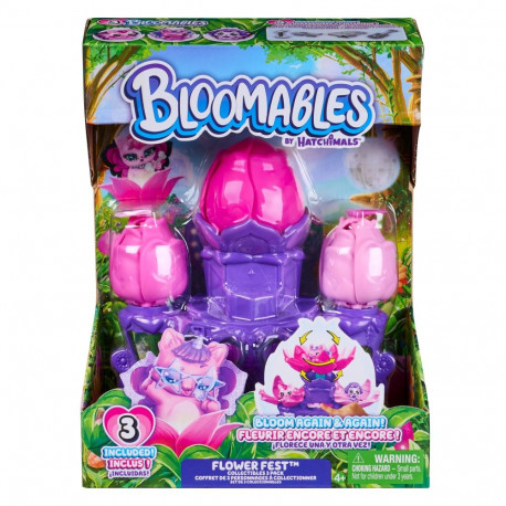 HATCHIMALS playset Flower Fest 3-pack
