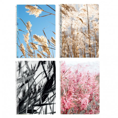 Bradley spiraalkaustik A4/80 ruuduline Valhalla