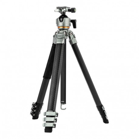 Fotopro Origin Plus + O 8H Carbon Tripod Grey