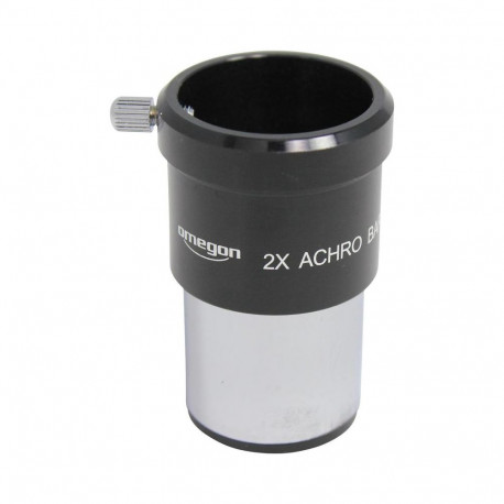 Omegon 2x Barlow lense, achromatic, 1.25"